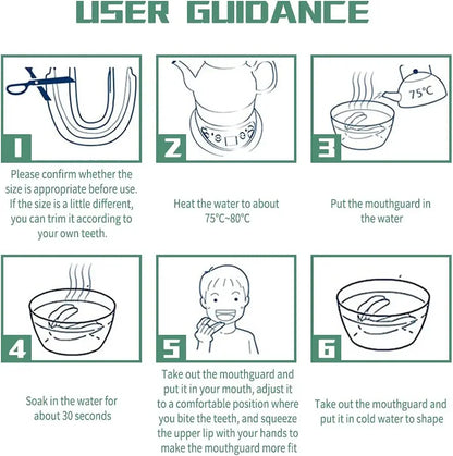 1Pc 3D Teeth Pattern Boxing Mouth Guard Perfect Fit Adults with Case Mouth Guard Suitable for Sanda Boxing and All Ball Sports